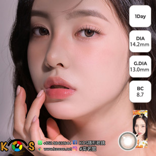 CHUU LENS 1 Day Lily Daze Sun Peach 릴리데이즈 원데이 썬피치